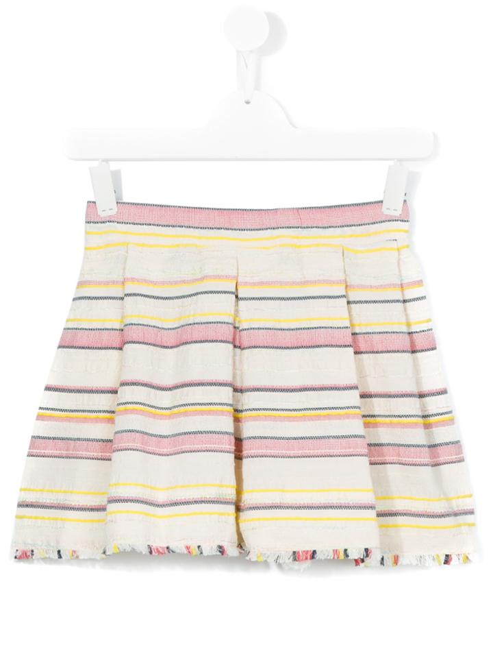 Bellerose Kids Striped Skirt - Multicolour