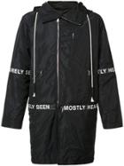Mostly Heard Rarely Seen Hooded Parka - Black