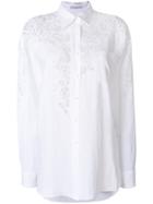 Ermanno Scervino Lace Detail Button Down Shirt - White