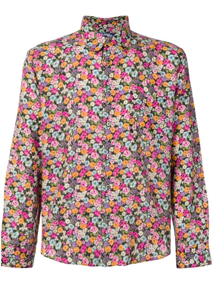 Junya Watanabe Comme Des Garçons Pre-owned Floral Shirt - Pink