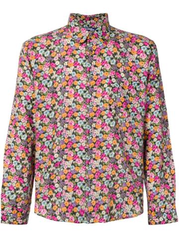 Junya Watanabe Comme Des Garçons Pre-owned Floral Shirt - Pink