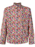 Junya Watanabe Comme Des Garçons Pre-owned Floral Shirt - Pink