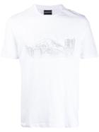 Emporio Armani Tokyo Skyline T-shirt - White