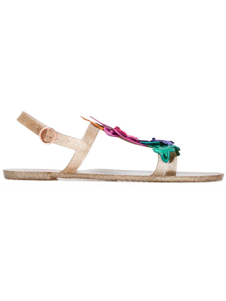 Sophia Webster Analia Flat Sandals - Nude & Neutrals