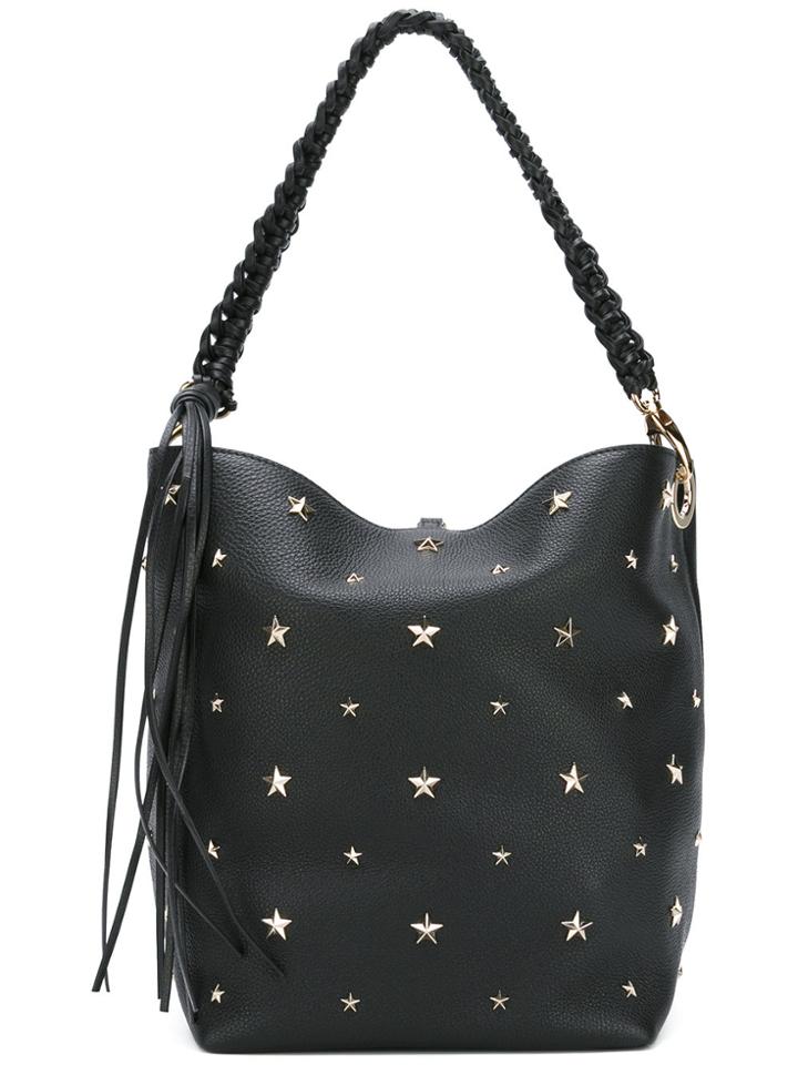 Red Valentino Star Stud Tote - Black