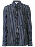 Dvf Diane Von Furstenberg Striped And Polka Dot Shirt - Blue