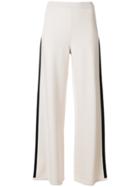 's Max Mara Side Stripe Detail Trousers - Nude & Neutrals