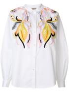Emilio Pucci Casual Embroidered Shirt - White