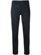 P.a.r.o.s.h. Slim Fit Straight Trousers - Blue