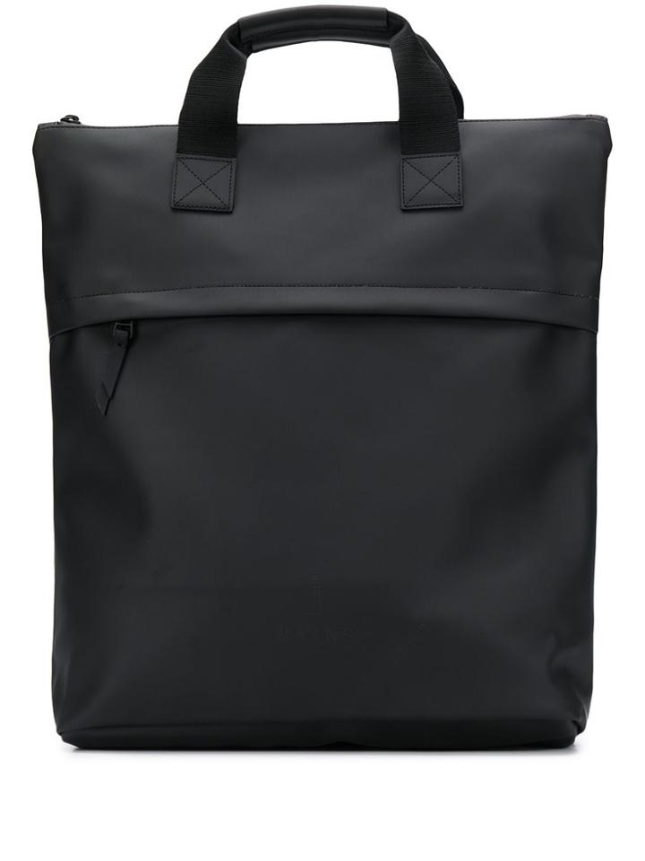 Rains Tote Backpack - Black