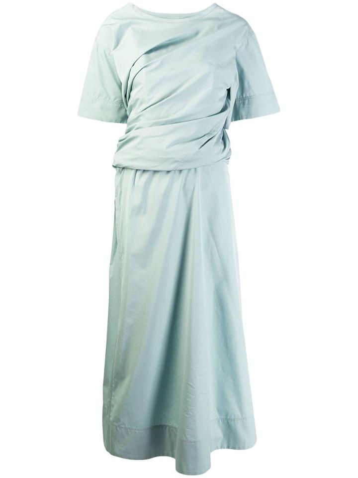 Lemaire Wrapped Waist Dress - Blue