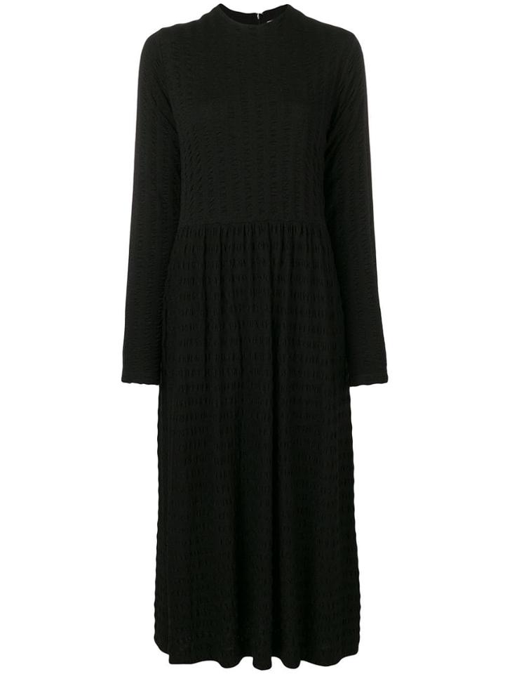 Jil Sander Loose Fit Maxi Dress - Black