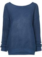Cityshop Classic Long-sleeve Sweater - Blue