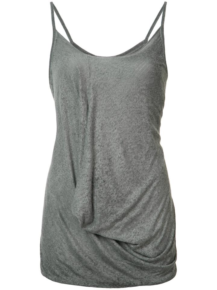 Lost & Found Ria Dunn Draped Top - Grey