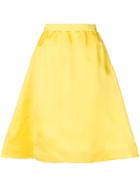 Balenciaga Vintage Flared A-line Skirt - Yellow & Orange