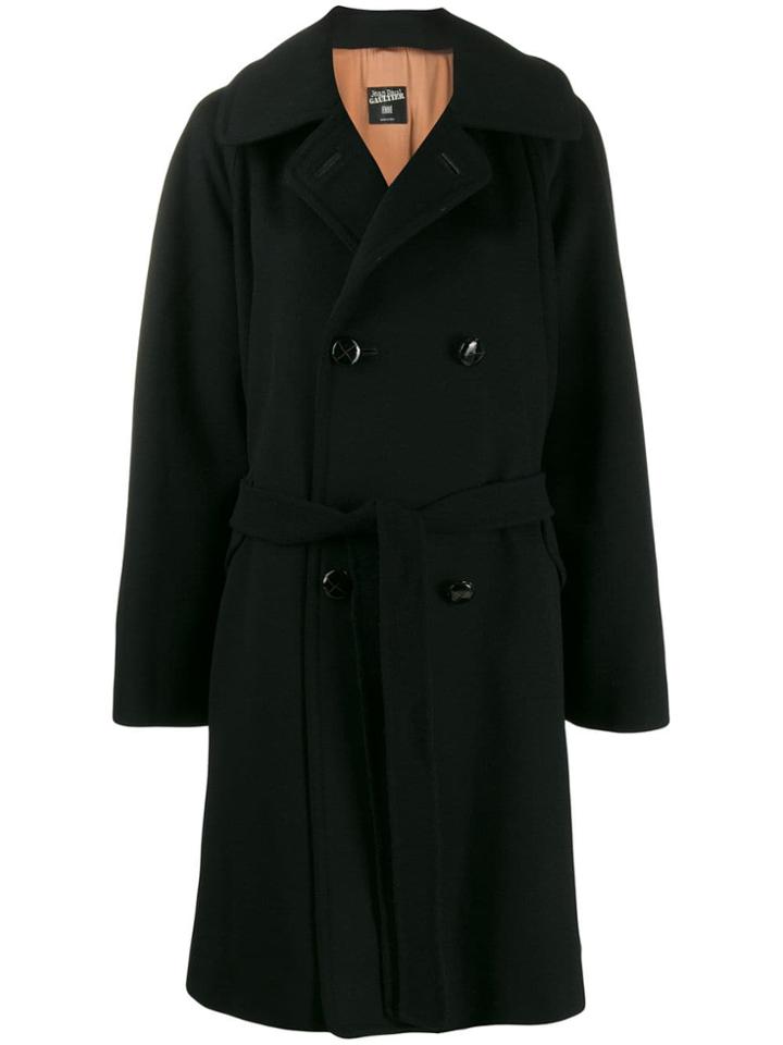 Jean Paul Gaultier Pre-owned 1990's Wide-sleeve Coat - Black