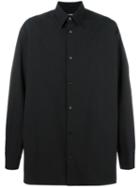 Raf Simons Oversized Shirt, Men's, Size: 46, Black, Cotton/spandex/elastane