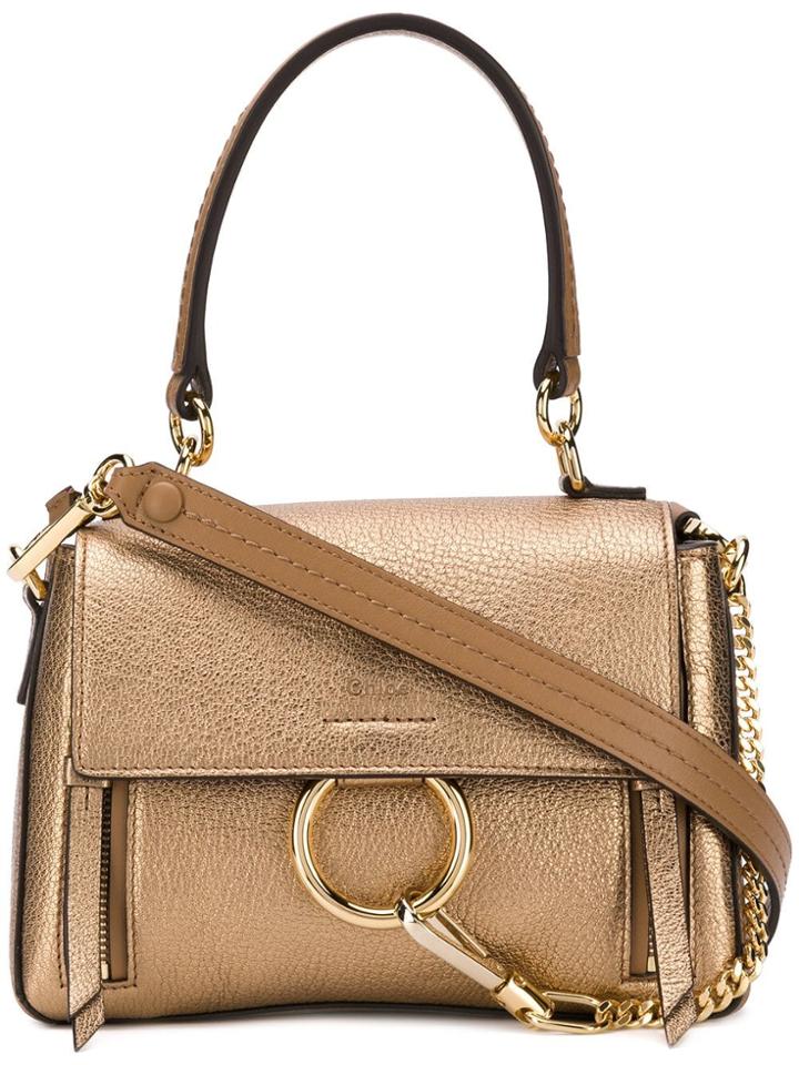 Chloé Fay Day Mini Bag - Gold