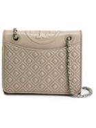 Tory Burch Medium Fleming Shoulder Bag, Women's, Grey, Leather