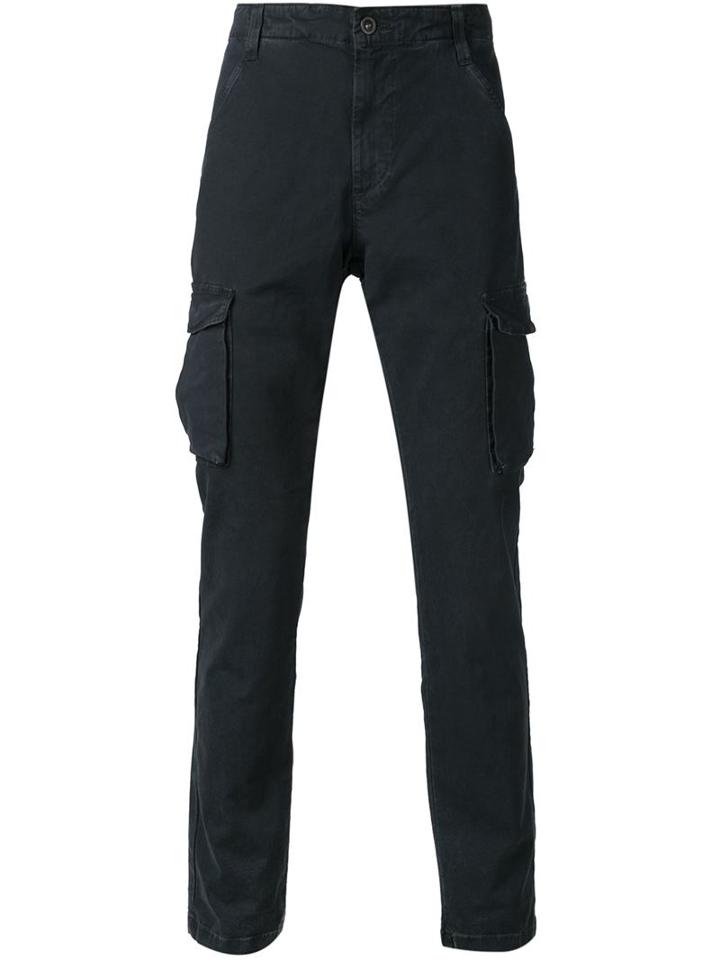 Ag Jeans 'voyager' Cargo Trousers, Men's, Size: 29, Blue, Polyurethane/cotton