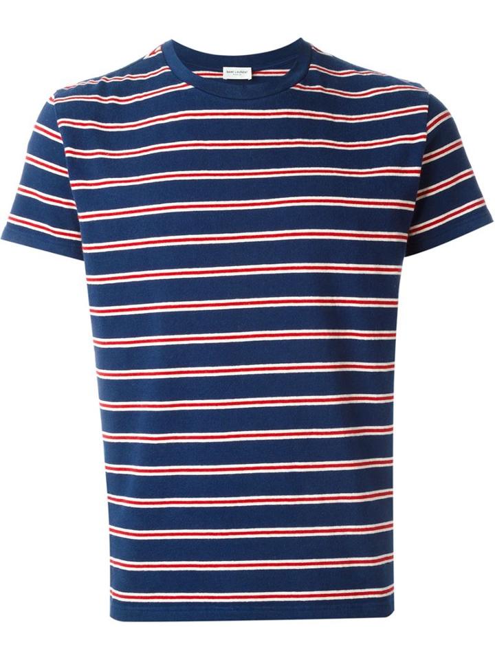 Saint Laurent Striped T-shirt