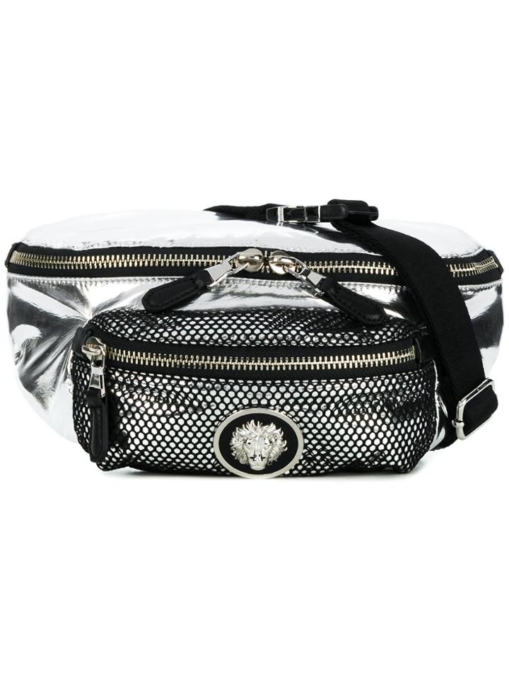 Versus Mesh Crossbody Bag - Metallic