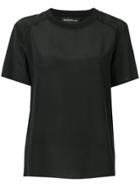 Sport Max Code Round Neck T-shirt - Black