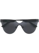 Mcq By Alexander Mcqueen Eyewear Oversized Sunglasses - Black
