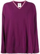 Semicouture Knitted Sweatshirt - Purple