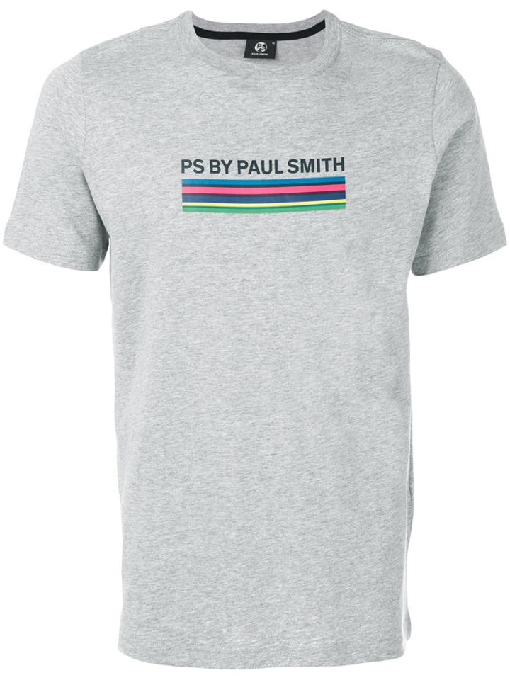 Ps By Paul Smith Printed T-shirt - Grey