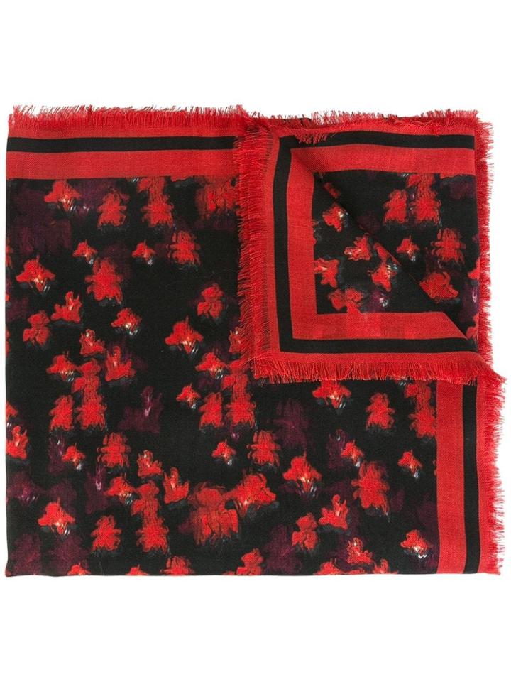 Givenchy Abstract Print Scarf - Black