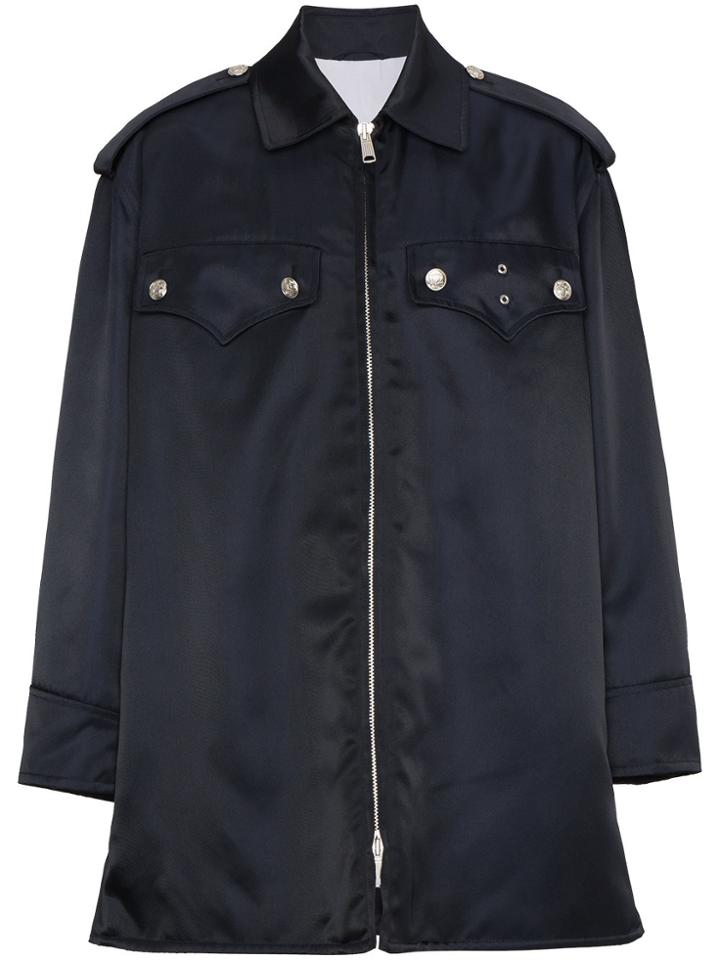 Calvin Klein 205w39nyc Two Pocket Twill Jacket - Blue