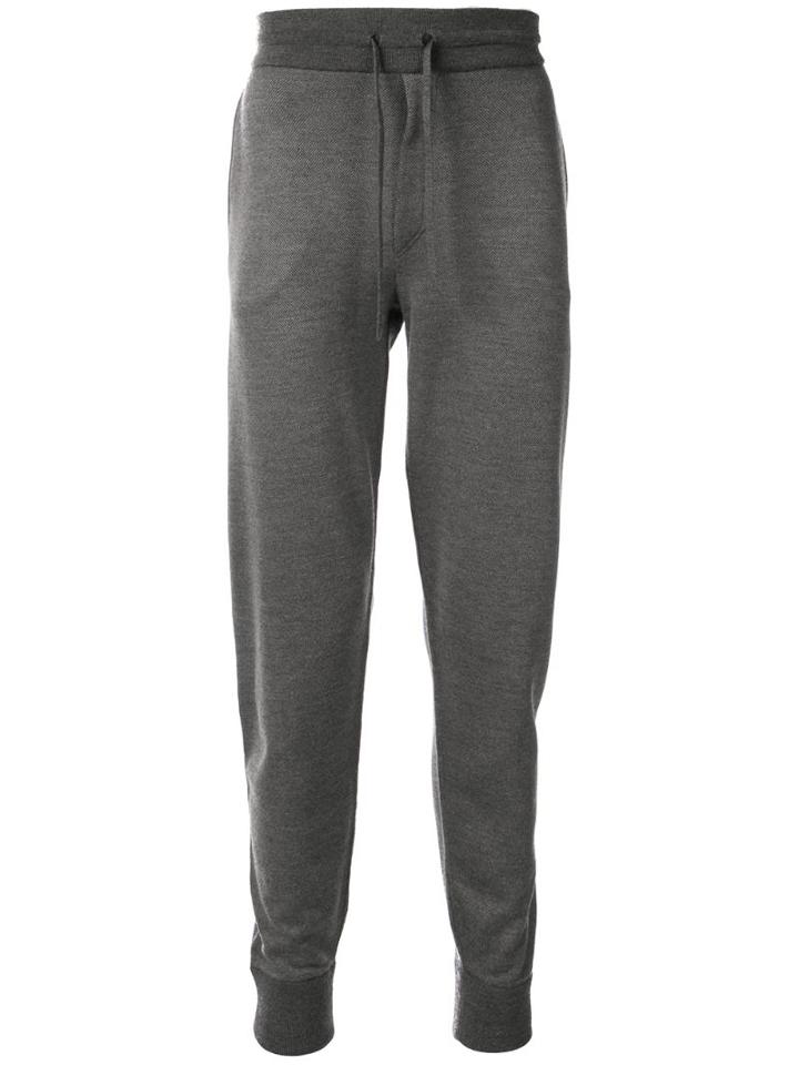 Brioni Drawstring Track Trousers - Grey