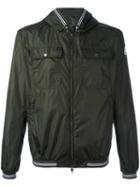 Moncler Jeanclaude Hooded Jacket, Men's, Size: 6, Green, Polyamide