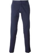 Incotex Stretch Slim-fit Trousers, Men's, Size: 54, Blue, Cotton/spandex/elastane