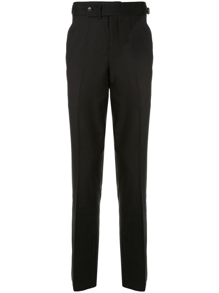 Shanghai Tang Slim Fit Trousers - Black