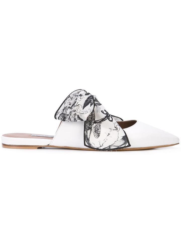 Tabitha Simmons Aida Ballerinas - White