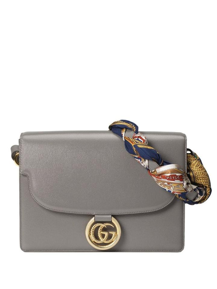 Gucci Gg Shoulder Bag - Grey