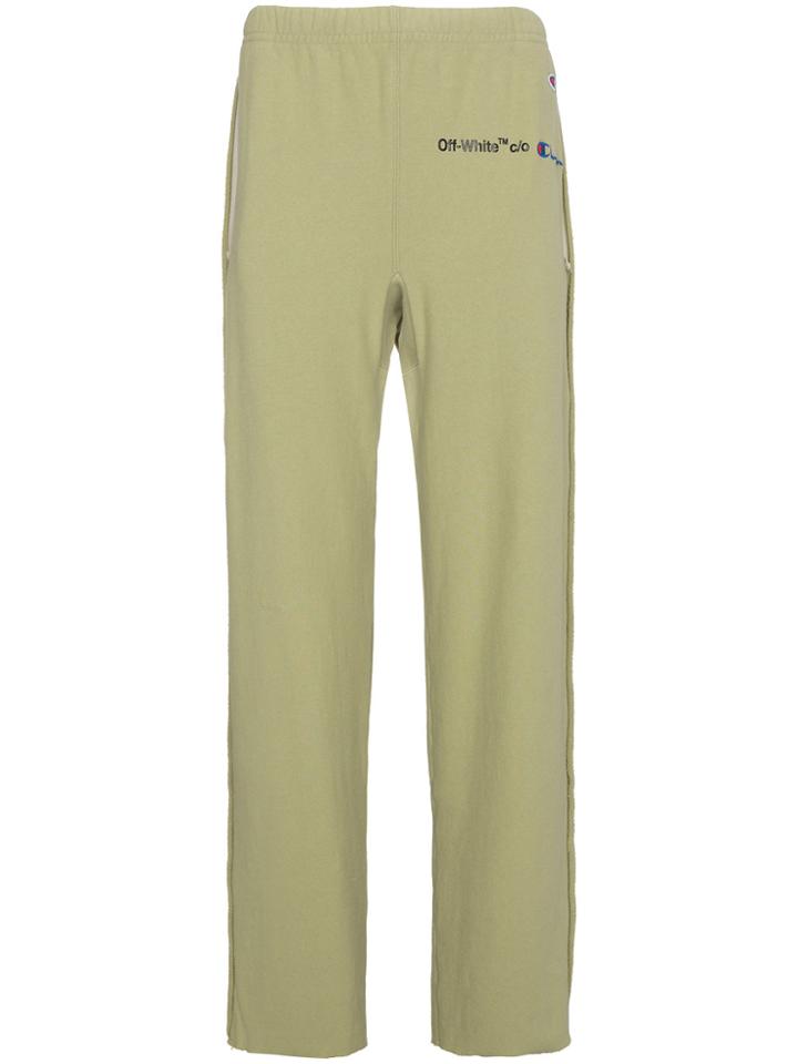 Off-white X Champion Sweatpants - Green