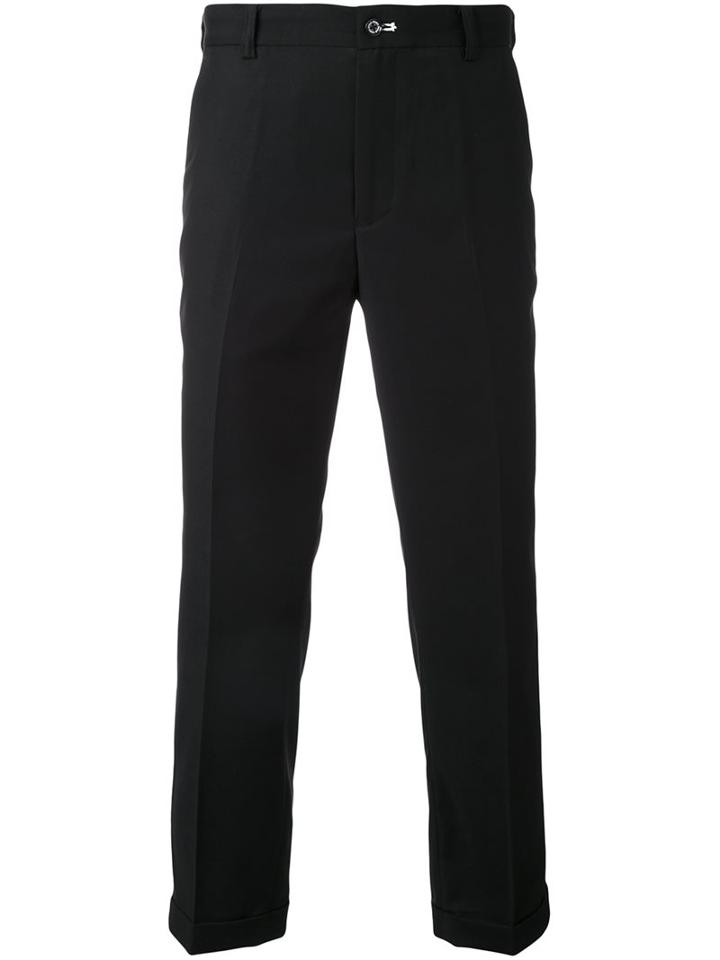 Guild Prime Tailored Cropped Trousers, Men's, Size: 3, Black, Polyester