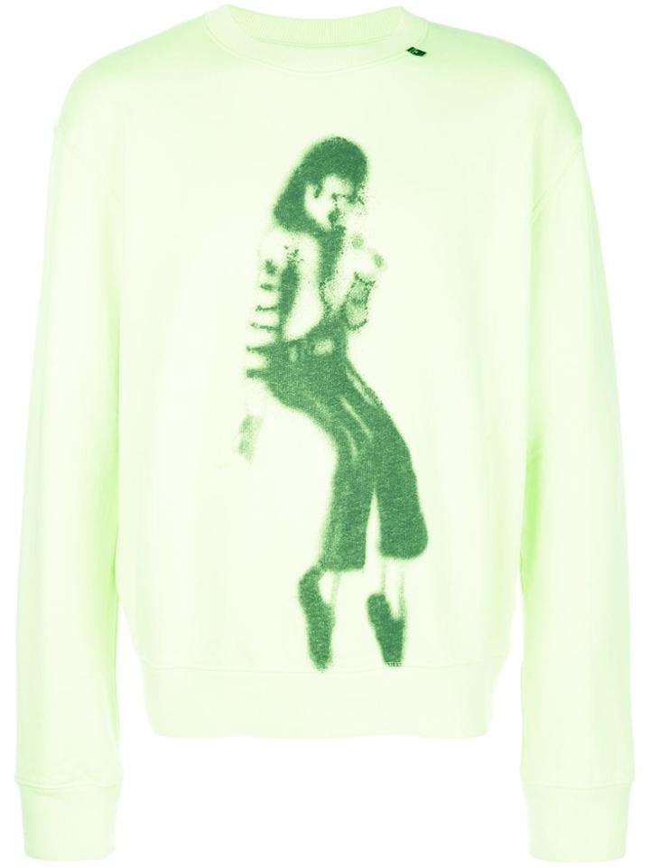 Off-white Mj Sweatshirt - Green