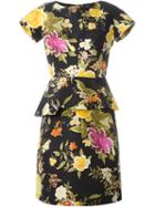 Etro Floral Print Structured Dress
