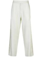 Our Legacy Side Stripe Drape Trousers - White