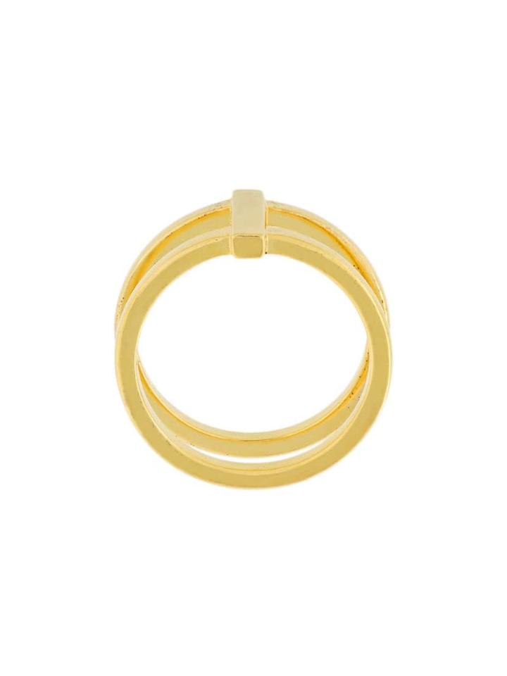 Maria Black 'row' Ring - Yellow