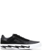 Neil Barrett Lighten Bolt Detail Sneakers - Black