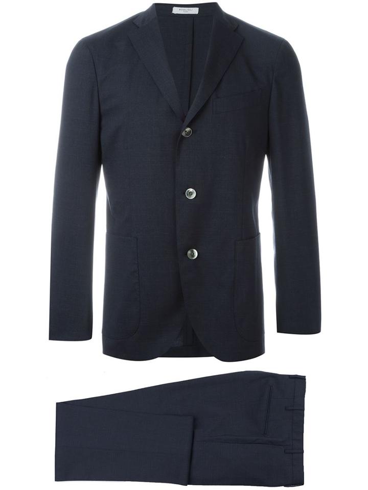 Boglioli Peak Lapel Suit