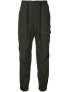 Monkey Time Drawstring Track Trousers - Black