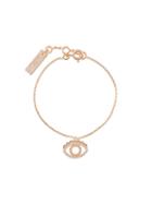 Kenzo Eye Bracelet, Women's, Metallic, Brass/gold/crystal