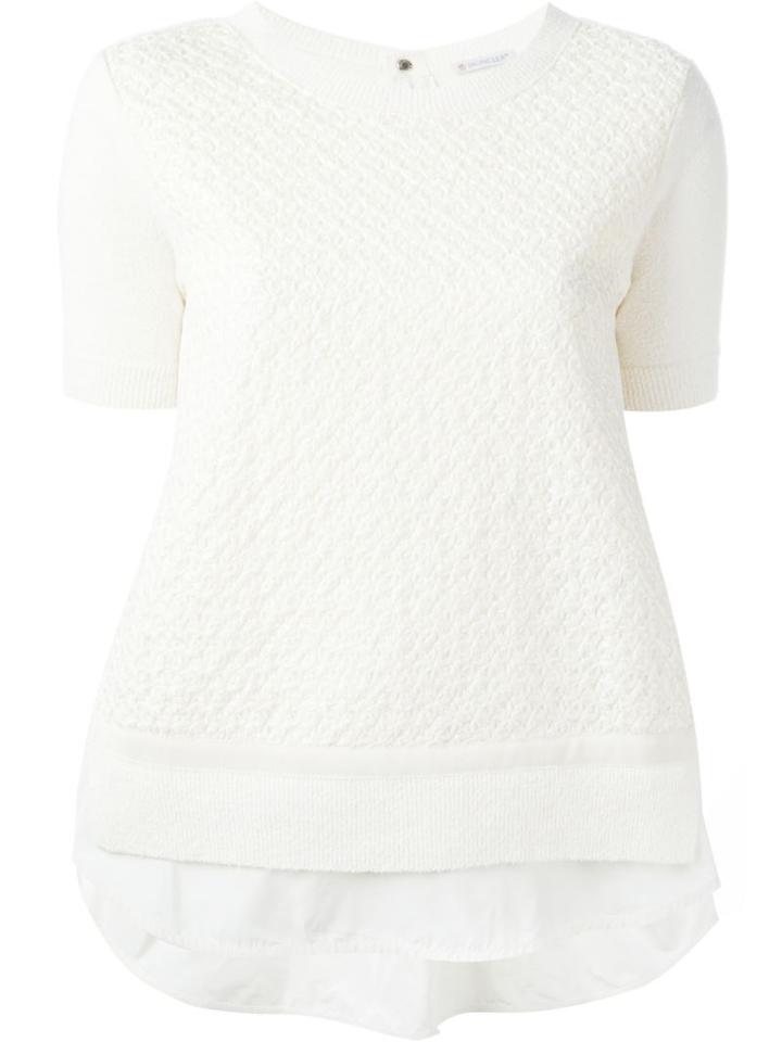 Moncler Flared Quilted Sweatshirt, Women's, Size: Xs, Nude/neutrals, Polyamide