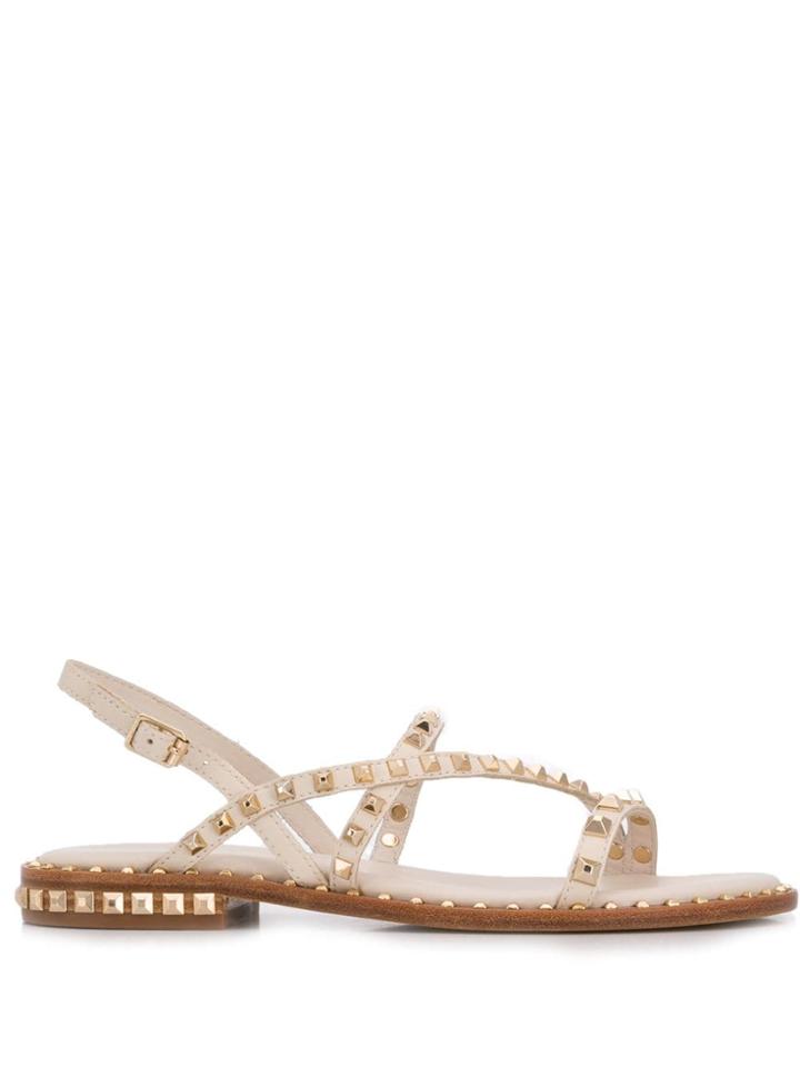 Ash Prince Studded Sandals - Neutrals